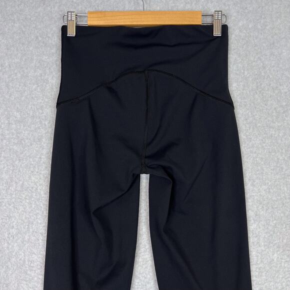 SPANX Black Booty Boost 7/8 Leggings Tummy Control Size Medium - Picture 6 of 12